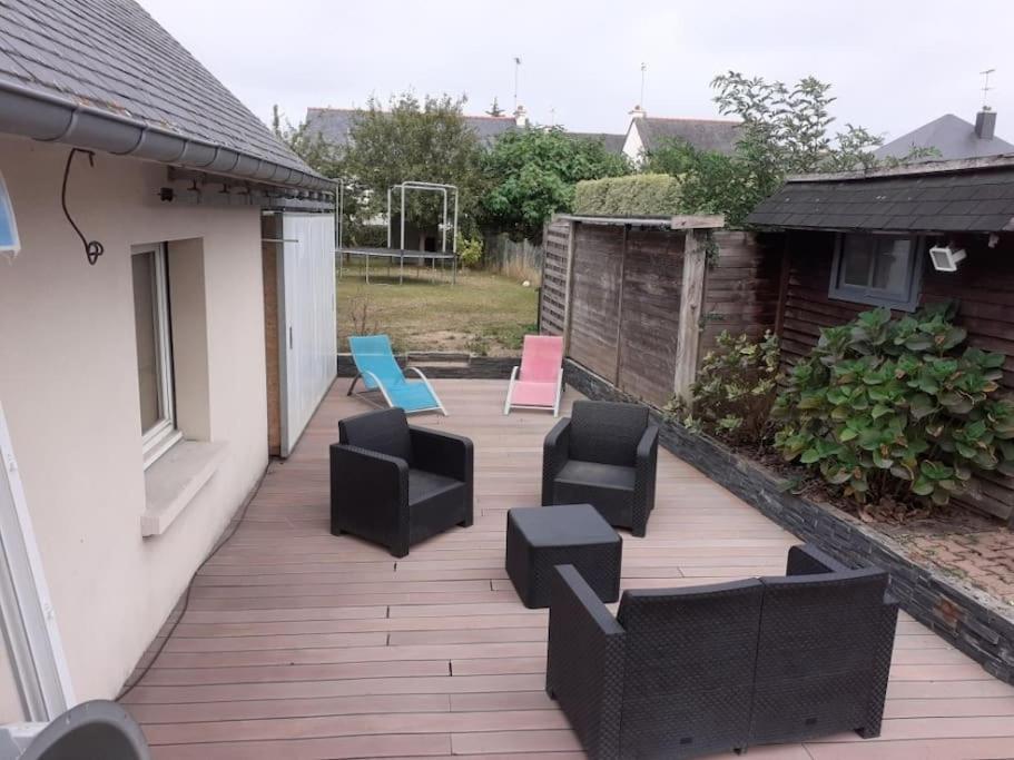 Maison Bretonne Au Centre De La Baie De St-Brieuc Yffiniac Exterior foto